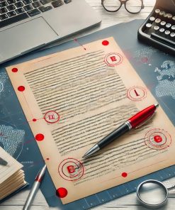 Academic Proofreading and Editing